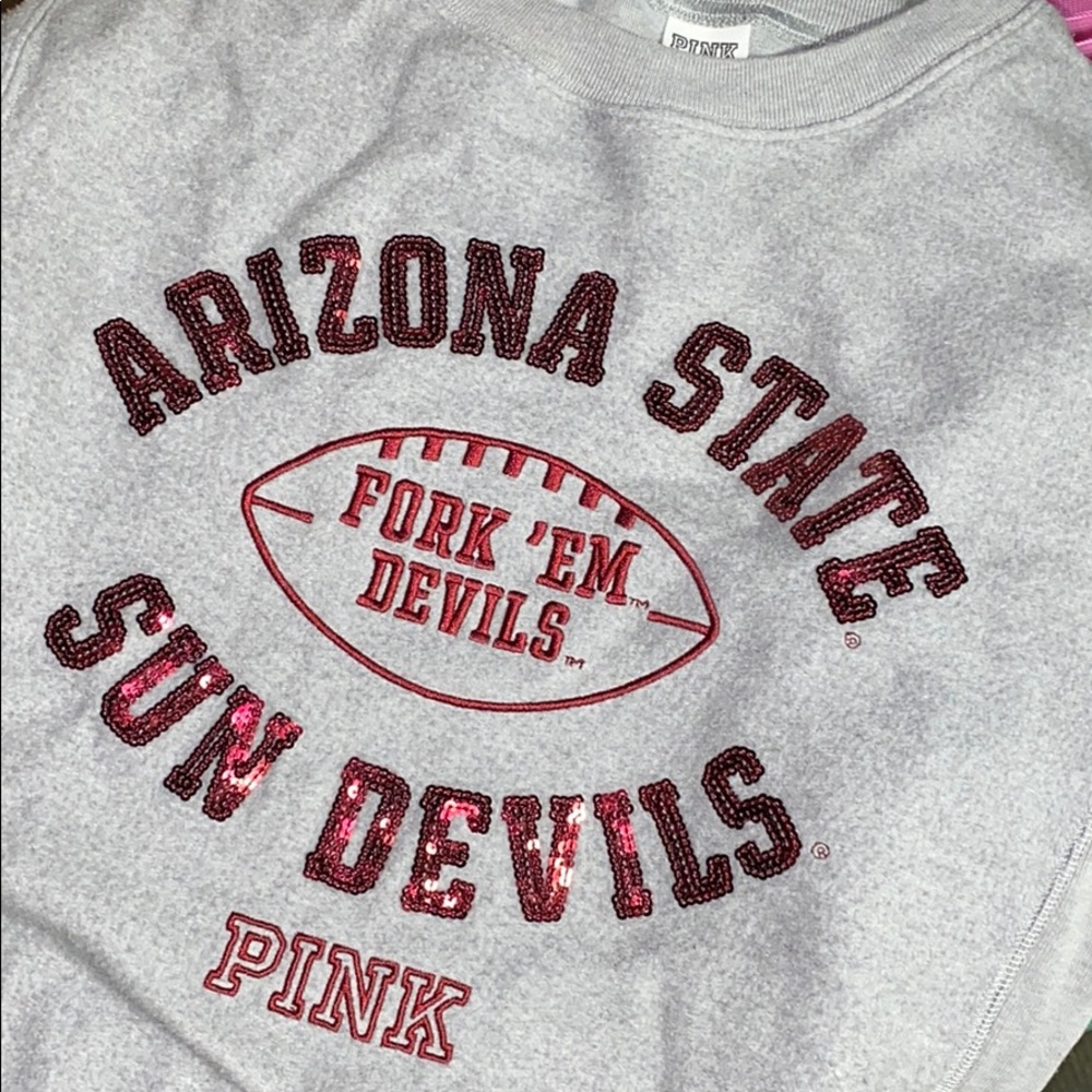 VS Pink Arizona Sun Devils Sweater 🌞